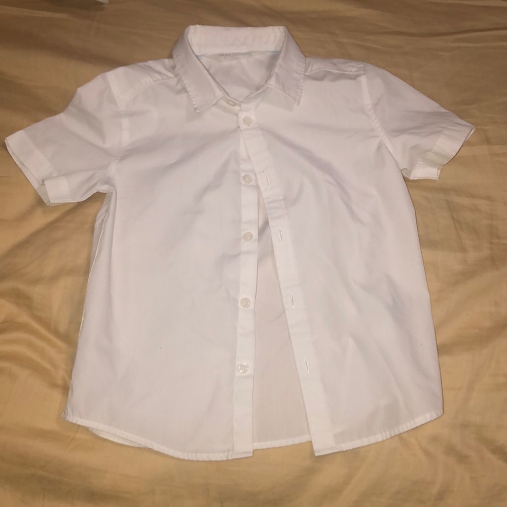 White dress shirt for kids